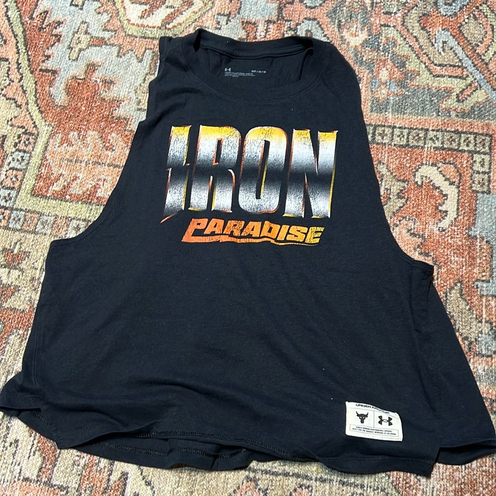 Under Armour Iron Paradise Cropped Tank